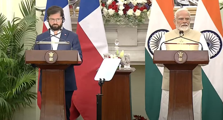 PM Modi discusses Antarctica cooperation, trade with ‘important partner’ Chilean Prez