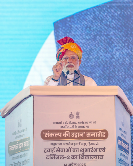 PM Modi slams Congress for appeasement politics, says new law honours Waqf sanctity