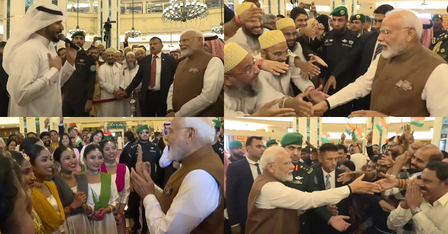 Jeddah reverberates with ‘Modi-Modi’ chants, Saudis singing iconic Hindi patriotic songs